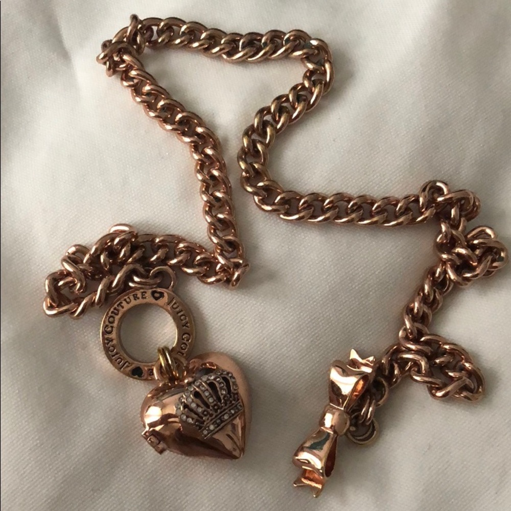 Juicy couture locket necklace
